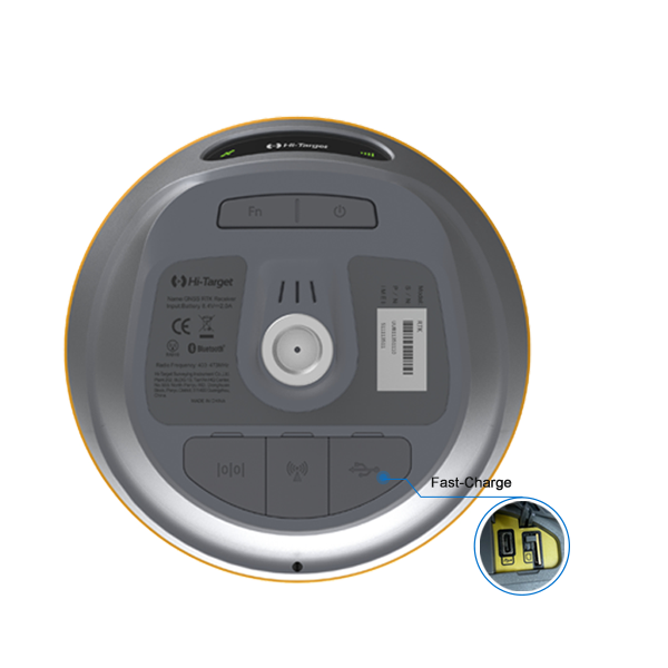 Sistema GNSS RTK Marca Hi-Target, modelo i-RTK4